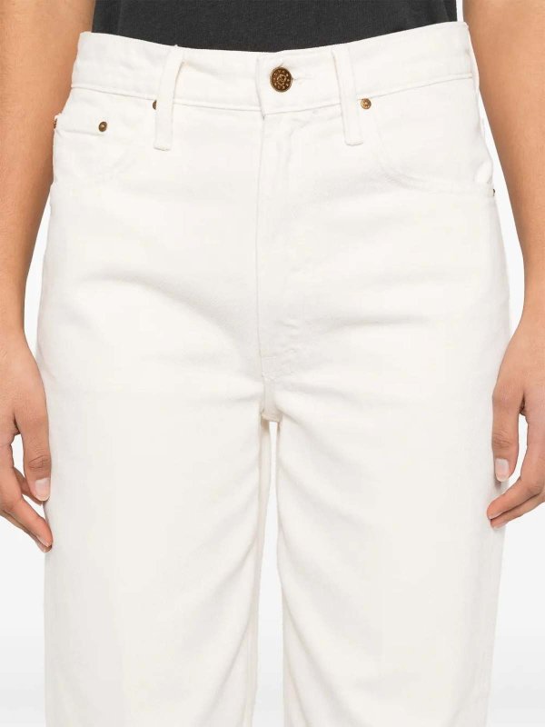 MOTHER: Jeans à jambe droite online - Jean Droit - Blanc