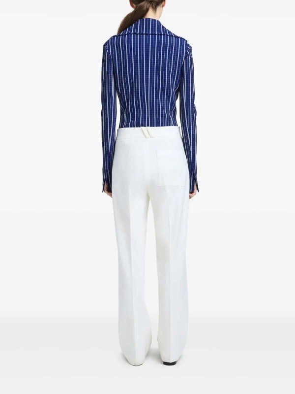 ストレートジーンズ - 白 shop online: Proenza Schouler