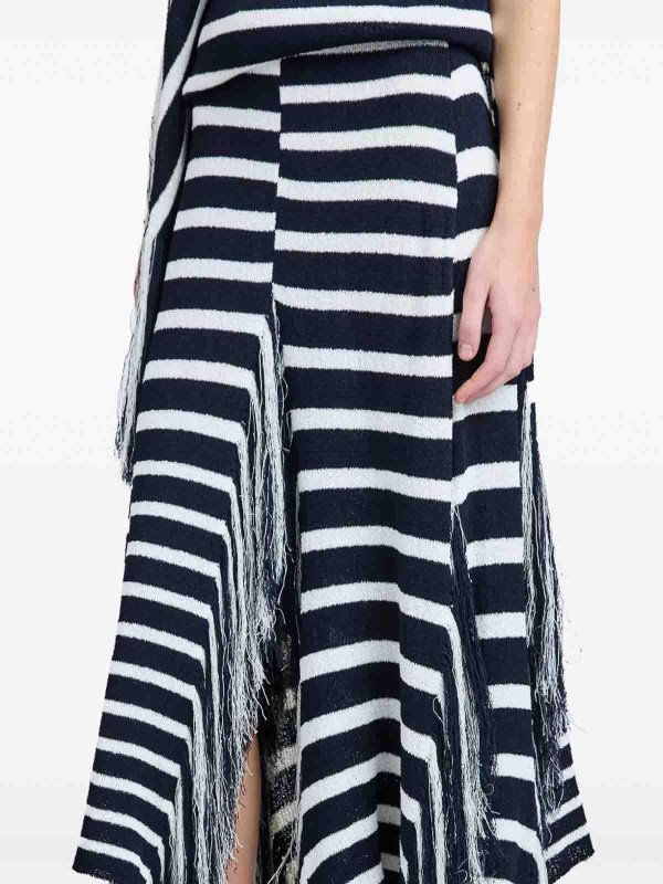 Proenza Schouler: ニーレングススカート＆ミディ丈 online - 膝丈/ミディスカート - ブルー