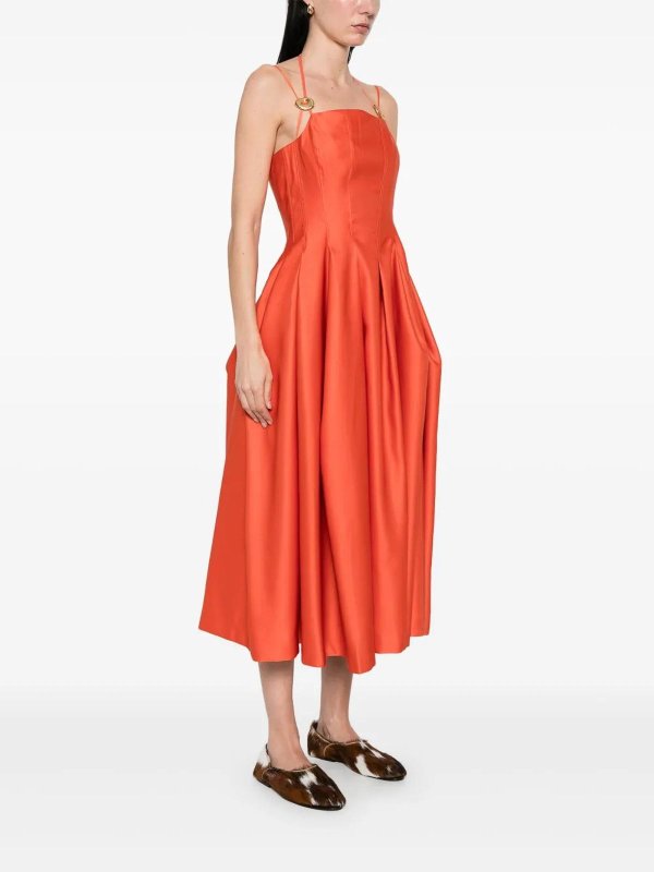 STINE GOYA: Maxi robe online - Maxi Robe - Orange