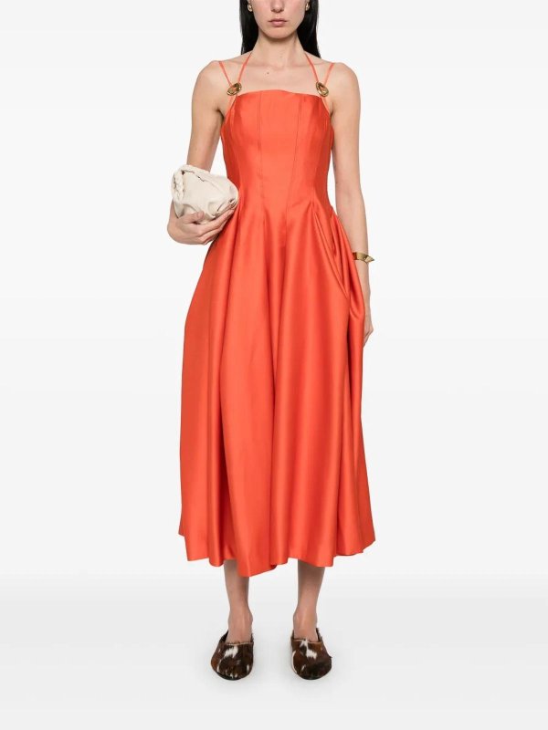 The Best Shops STINE GOYA: Maxi robe - Maxi Robe - Orange