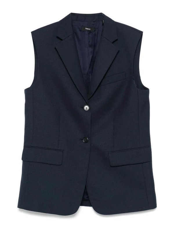 Theory: vests - Sleeveless Jacket