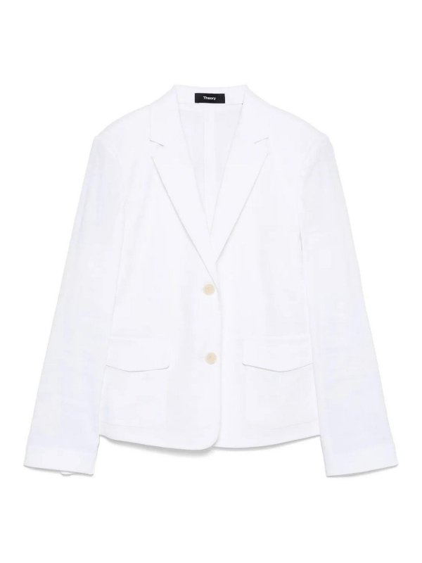 Theory: Chaquetas casual - Chaqueta Casual - Blanco