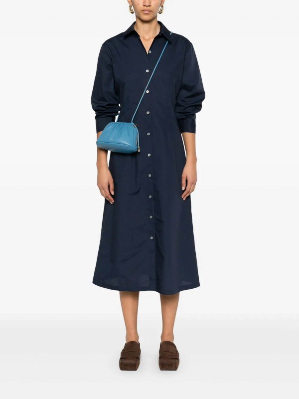 The Best Shops Theory: Knielange Kleider - Knielanges Kleid - Blau
