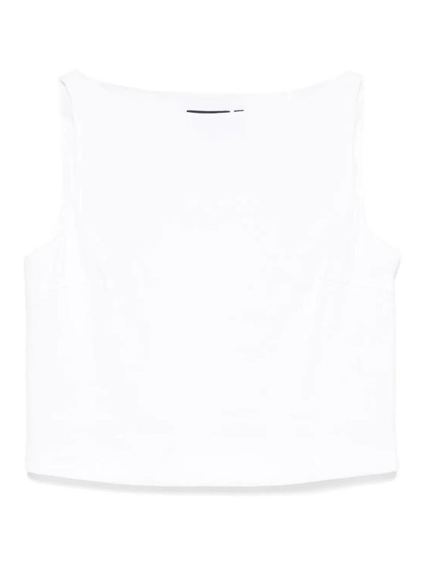 Theory: Tops y camisetas sin mangas - Top - Blanco