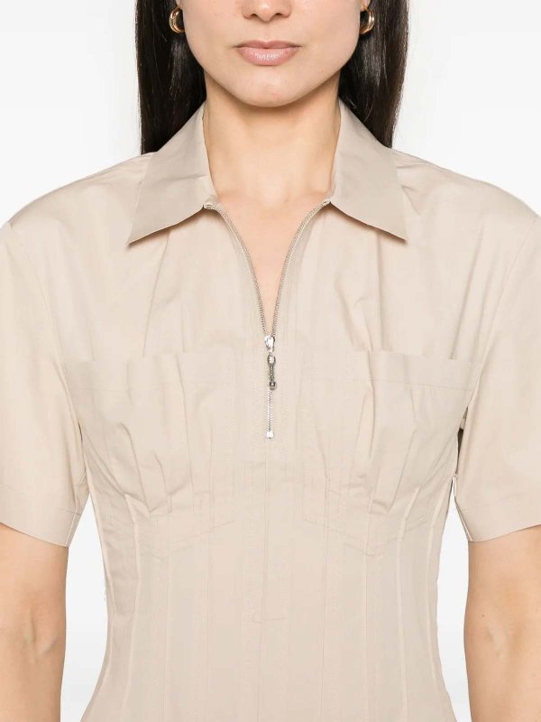 TORY BURCH: knee length dresses online - Short Sleeve Dress