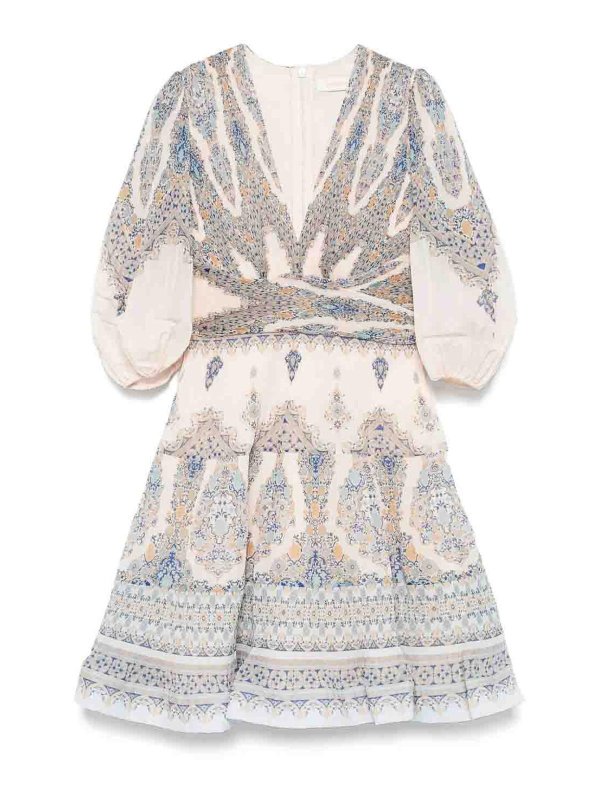 ZIMMERMANN: ショートドレス - ショートドレス - ライトブルー