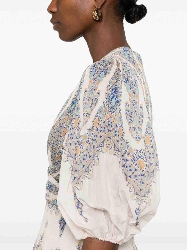 ZIMMERMANN: ショートドレス online - ショートドレス - ライトブルー