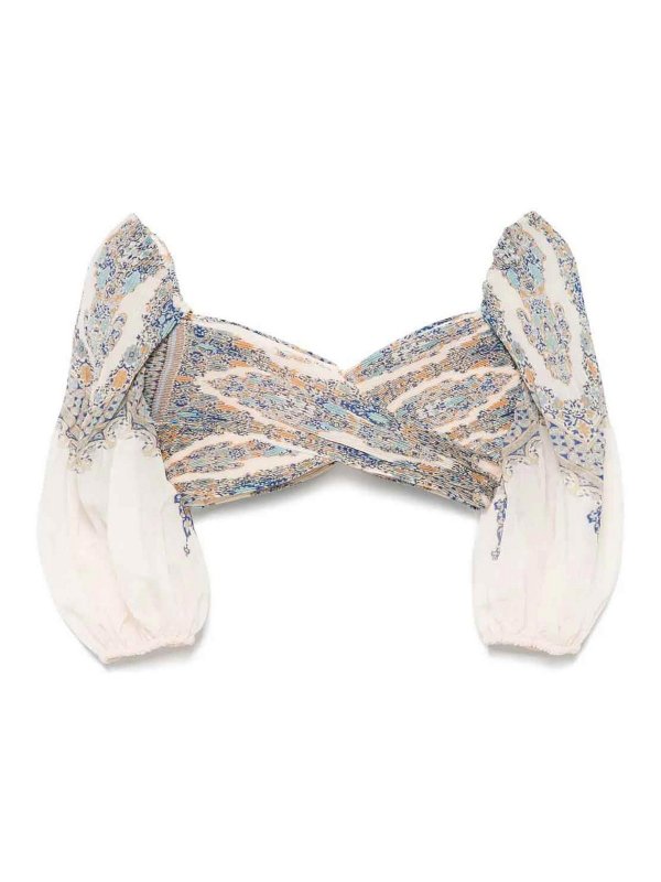 ZIMMERMANN: トップス＆タンクトップ - トップ/タンクトップ - ライトブルー