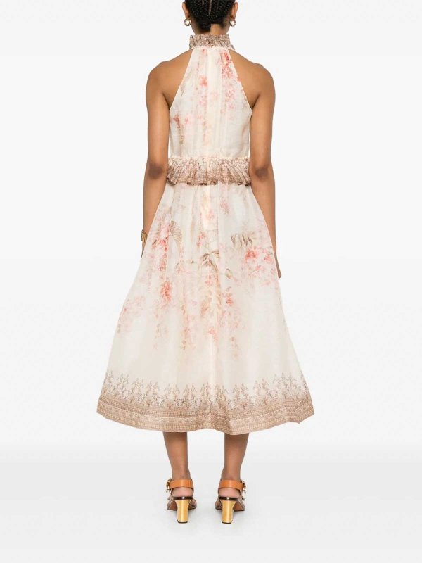 The Best Shops ZIMMERMANN: ニーレングスドレス - 膝丈ドレス - 赤