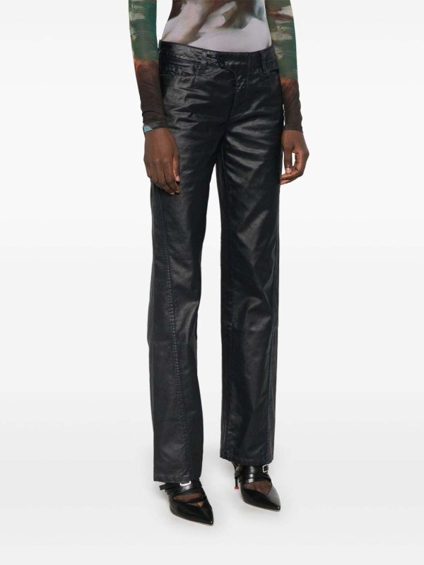 MUGLER: Bootcut online - Bootcut Jeans - Schwarz