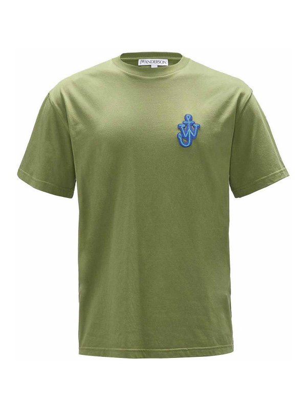 J.W. ANDERSON: t-shirts - Anchor Patch Logo Tee