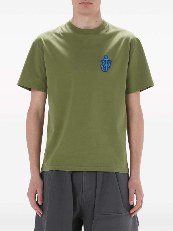J.W. ANDERSON: t-shirts online - Anchor Patch Logo Tee