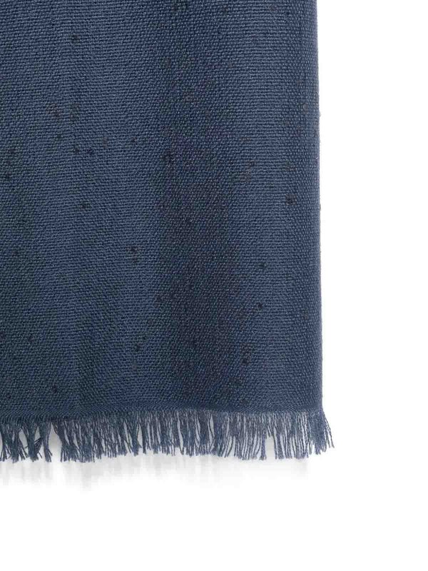 BRUNELLO CUCINELLI: scarves online - Embroidered Sequin Scarf