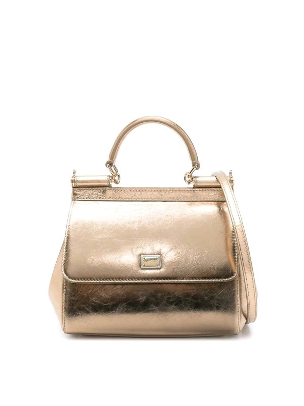 DOLCE & GABBANA: トートバッグ - トートバッグ - 金