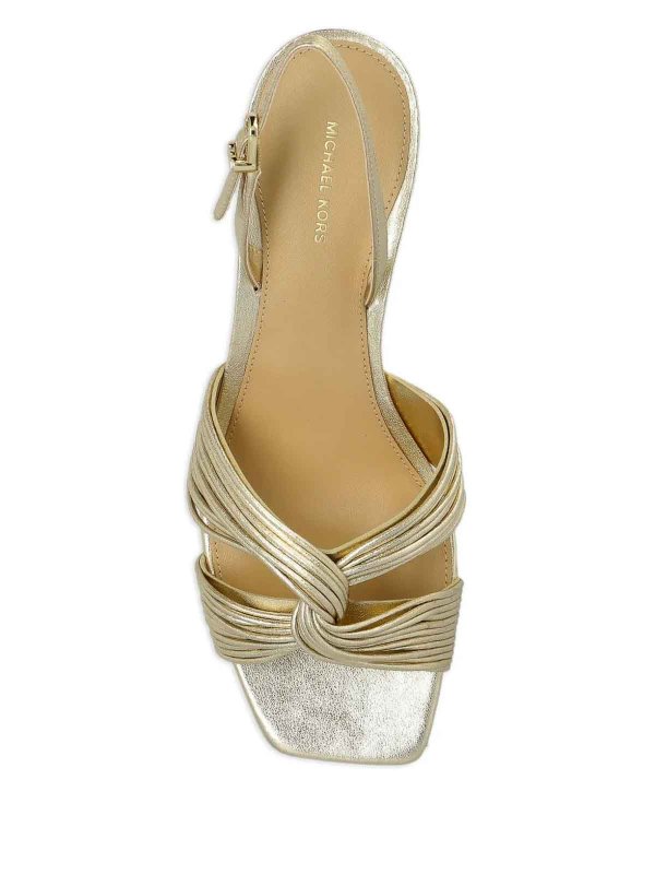 MICHAEL KORS: sandals online - Alessia Kitten Sandal