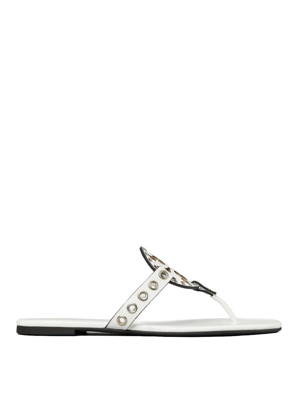 TORY BURCH: サンダル - サンダル - 白