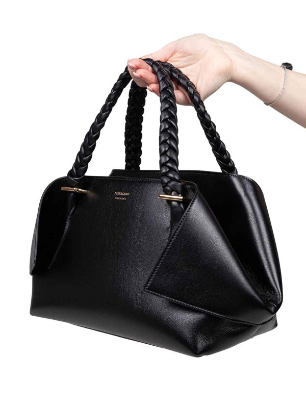 FERRAGAMO: cross body bags online - Leather bag