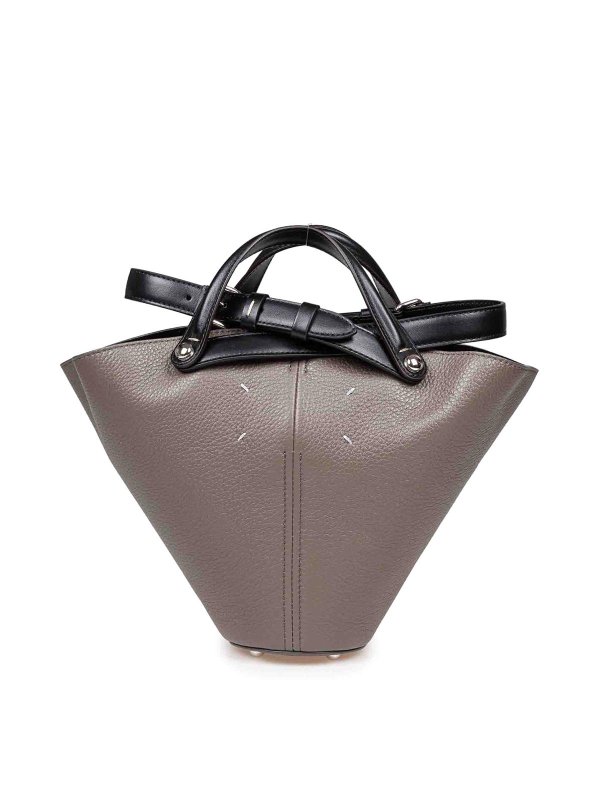 Maison Margiela: Bucket-bags - Bucket-Bag - Braun