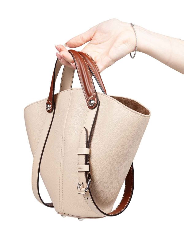 Maison Margiela: ショルダーバッグ online - ショルダーバッグ - ベージュ