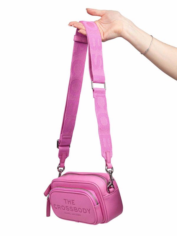 MARC JACOBS: borse a tracolla online - Borsa The Crossbody Tote In Pelle