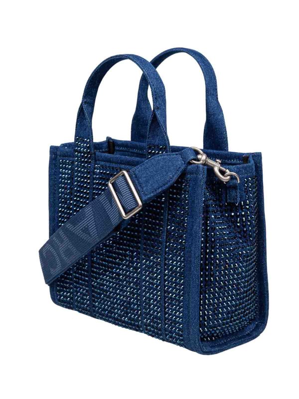 The Best Shops MARC JACOBS: totes bags - The Small Tote in Denim Bag