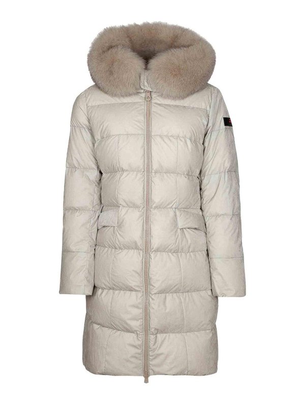 PEUTEREY: Chaquetas y Chaquetones acolchados - Chaqueta Alcochada - Blanco