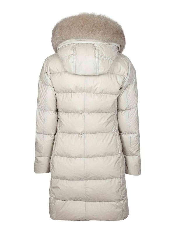 The Best Shops PEUTEREY: Chaquetas y Chaquetones acolchados - Chaqueta Alcochada - Blanco