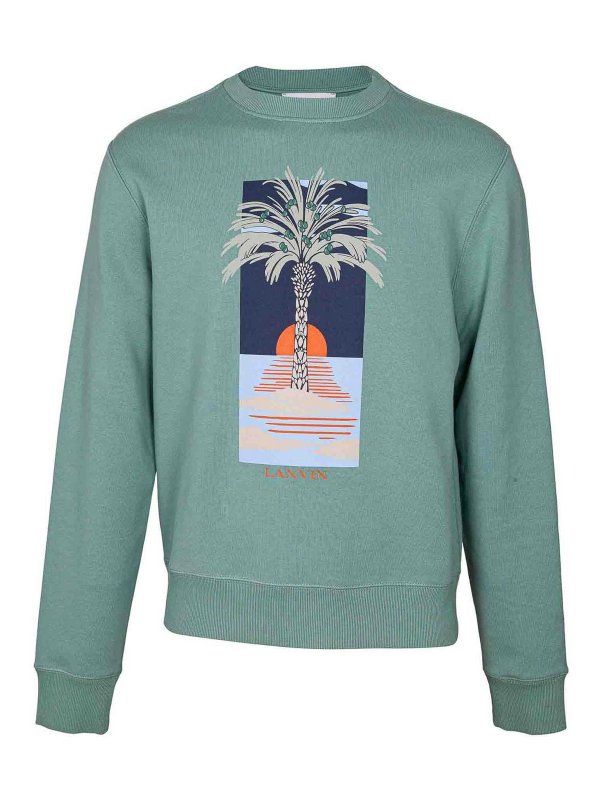 LANVIN: スウェット＆セーター - スウェットシャツ/セーター - ライトグレー