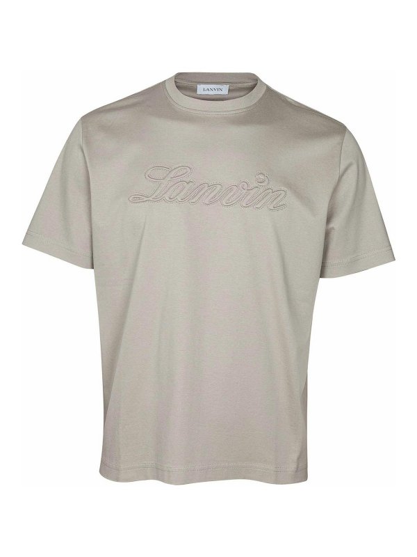 LANVIN: T-shirts - T-Shirt - Denim