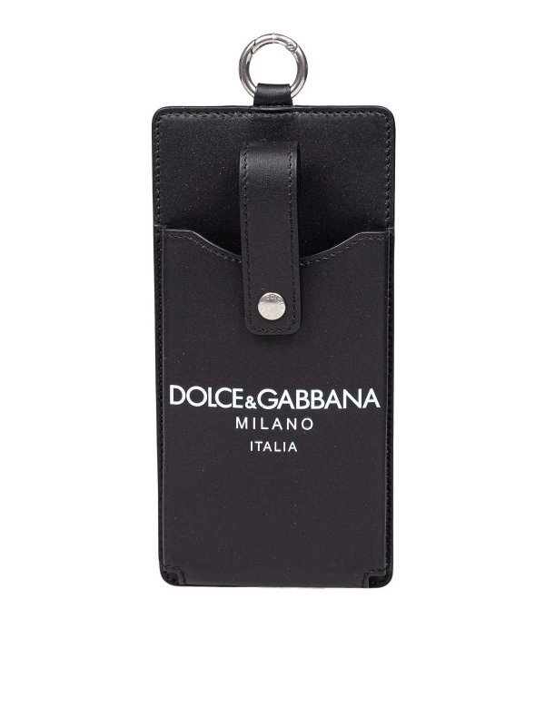 The Best Shops DOLCE & GABBANA: Cases & Covers - Dolce & Gabbana Cellular Leather holder
