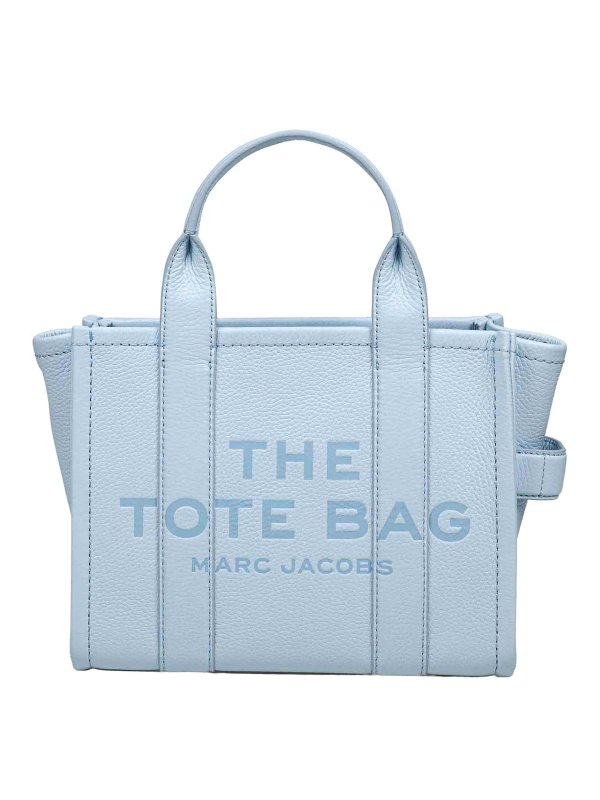 MARC JACOBS: totes bags - Small tote in celestial leather