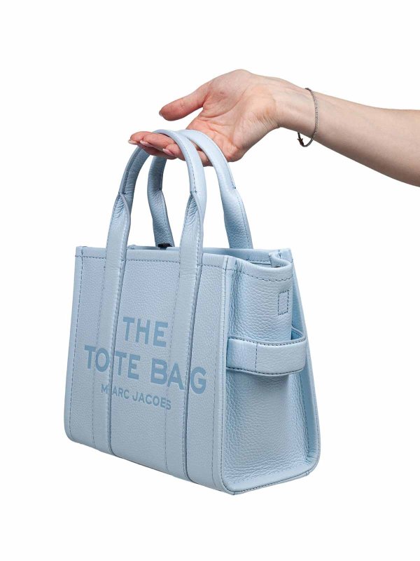 MARC JACOBS: totes bags online - Small tote in celestial leather