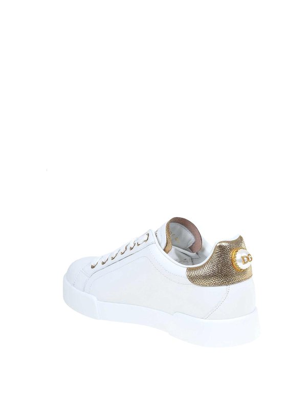 Dolce & Gabbana Sneakers Portofino In Pelle shop online: DOLCE & GABBANA
