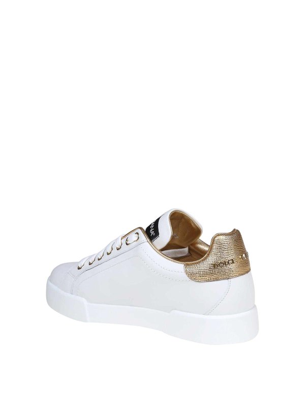 Dolce & Gabbana Sneakers Portofino white shop online: DOLCE & GABBANA