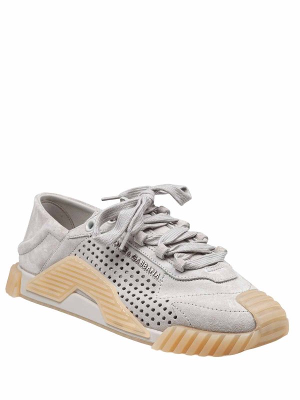 DOLCE & GABBANA: trainers online - Dolce & Gabbana Sneakers NS1 suede gray color
