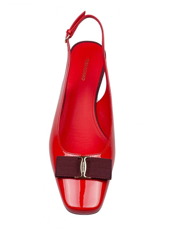 The Best Shops FERRAGAMO: Pumps - Pumps - Rot