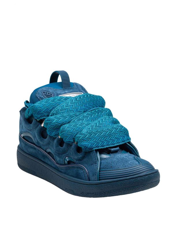 LANVIN: Chaussures de sport online - Baskets - Bleu