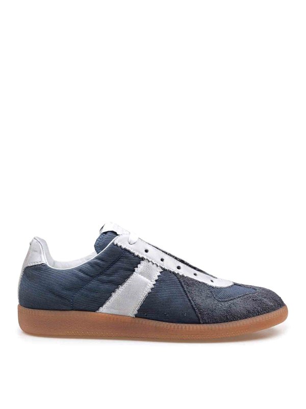 Maison Margiela: Sneaker - Sneaker - Blau