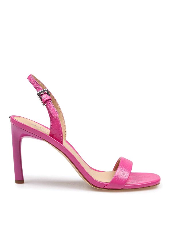 MICHAEL KORS: サンダル - サンダル - ダークレッド