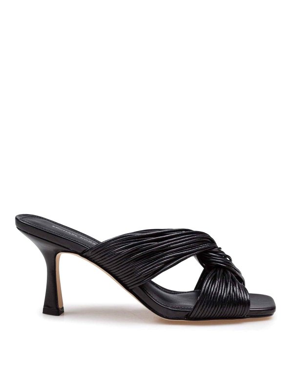 MICHAEL KORS: Mules - Mules - Noir