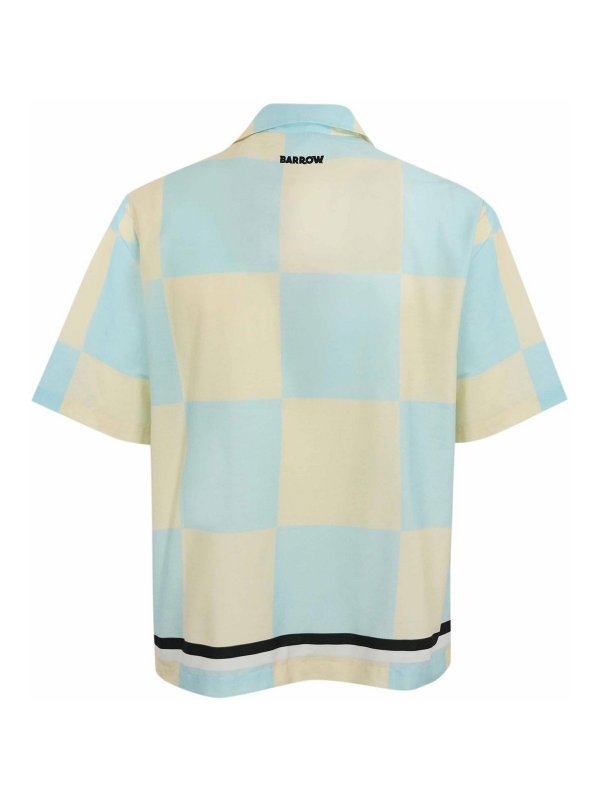 BARROW: shirts online - Checked Cotton Shirt