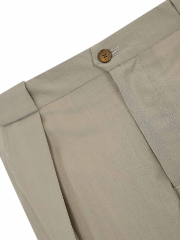 The Best Shops BRIGLIA 1949: casual trousers - Wool Trousers