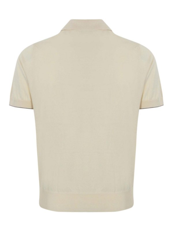 BRUNELLO CUCINELLI: Polos online - Polo - Blanco