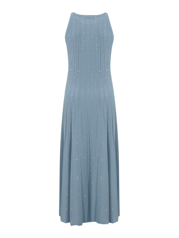 D.EXTERIOR: Knielange Kleider online - Knielanges Kleid - Hellblau