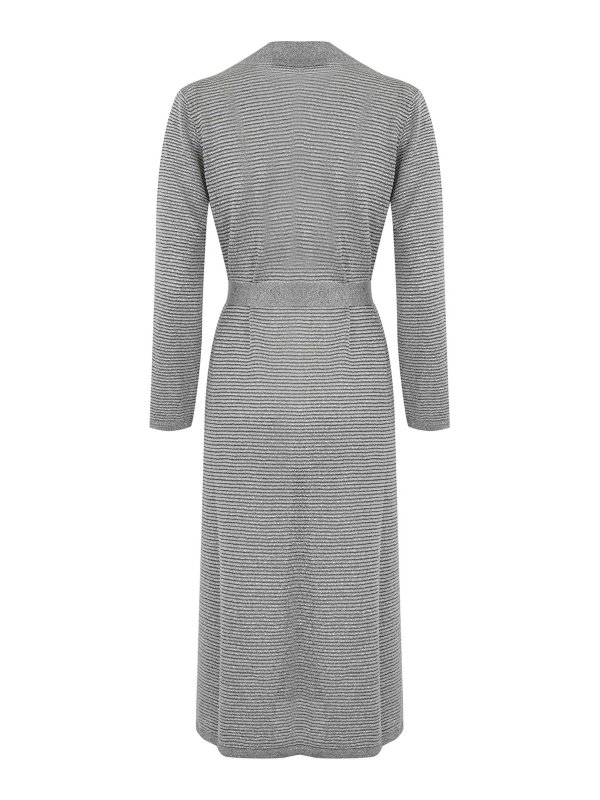 D.EXTERIOR: cardigans online - Long Cardigan In Viscose And Lurex