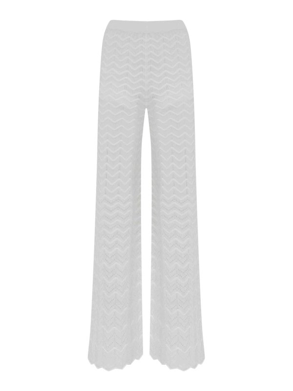 D.EXTERIOR: casual trousers - Trousers In Viscose
