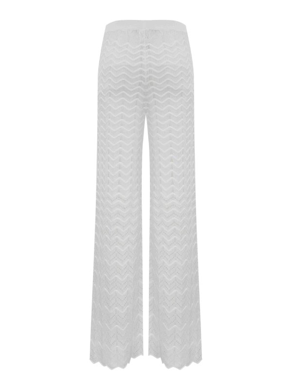 D.EXTERIOR: casual trousers online - Trousers In Viscose