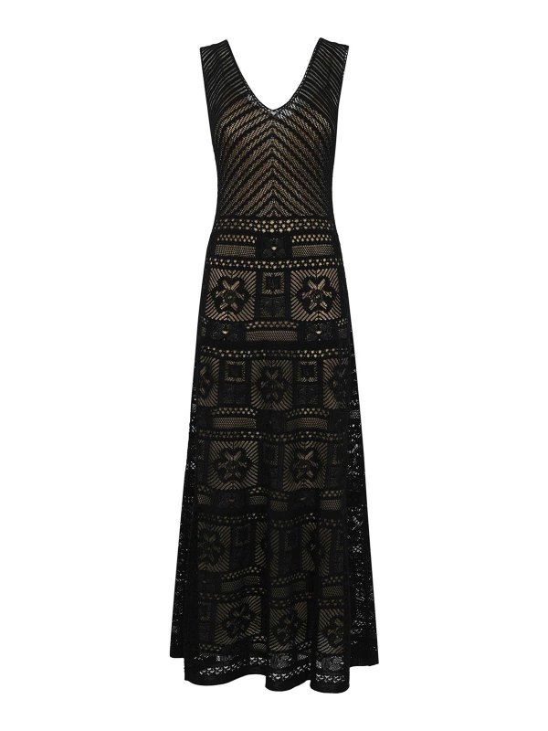 D.EXTERIOR: Maxi robe - Maxi Robe - Noir