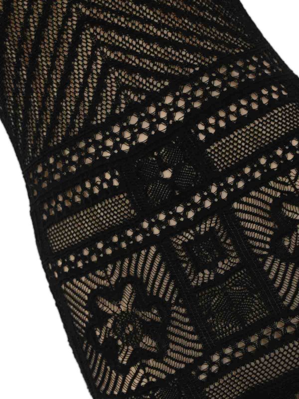 The Best Shops D.EXTERIOR: Maxi robe - Maxi Robe - Noir